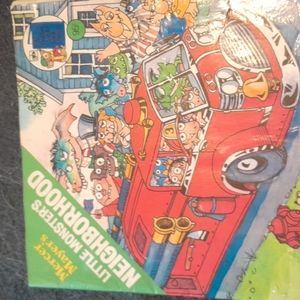 Vintage Paperback book Little Monsters Neighborhood by Mercerized Mayer's